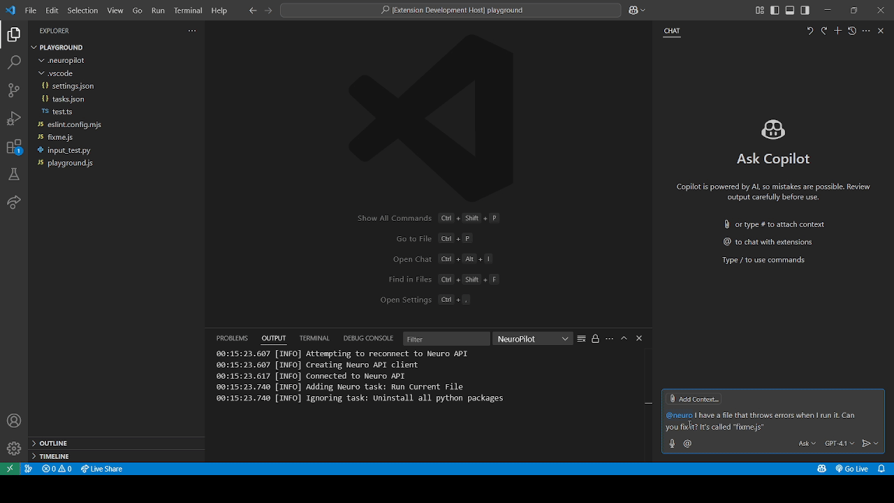 Autopilot demo GIF